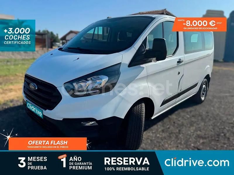 Blanco Usado 2020 Ford Transit Custom Nugget Monovolumen | 18.990 € (Super precio) - Imagen 1/3
