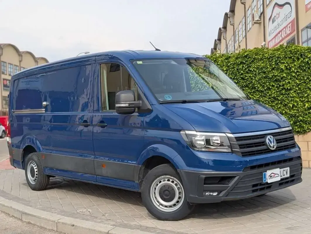Usado VW Crafter 102 CV (75 kW) 2019 Azul Van