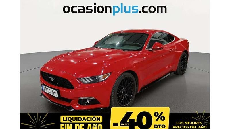 Rojo Usado 2016 Ford Mustang Fastback Coupe | 37.450 € (Caro) - Imagen 1/4