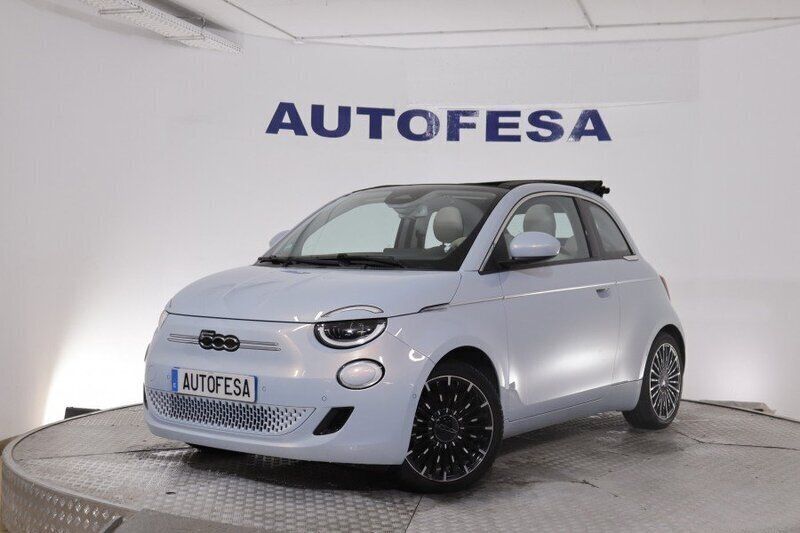 Azul Usado 2020 Fiat 500e La Prima | 17.850 € (Precio justo) - Imagen 1/4