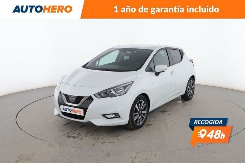 Blanco Usado 2018 Nissan Micra Acenta Utilitario | 11.199 € - Imagen 1/3