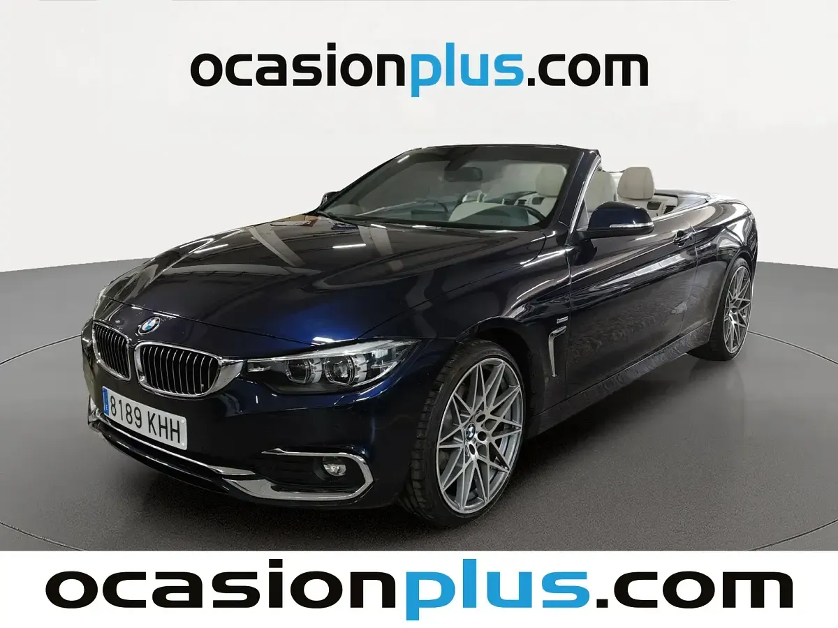 Usado BMW 420 Luxury Line 190 CV (139 kW) 2018 Azul Descapotable