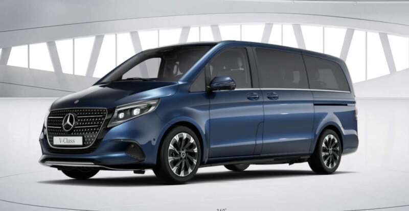 Azul Usado 2024 Mercedes V220 Avantgarde Monovolumen | 62.561 € (Caro) - Imagen 1/4