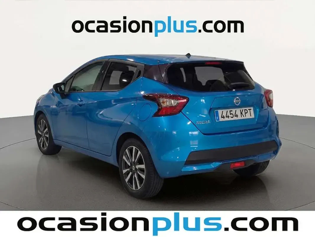 Usado Nissan Micra N-Connecta 90 CV (66 kW) 2018 Azul Utilitario
