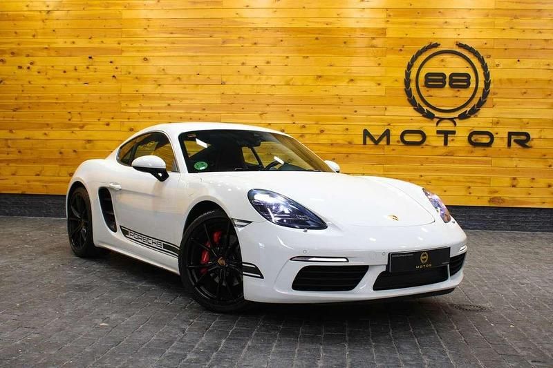 Blanco Usado 2018 Porsche Cayman S Coupe | 64.970 € - Imagen 1/4