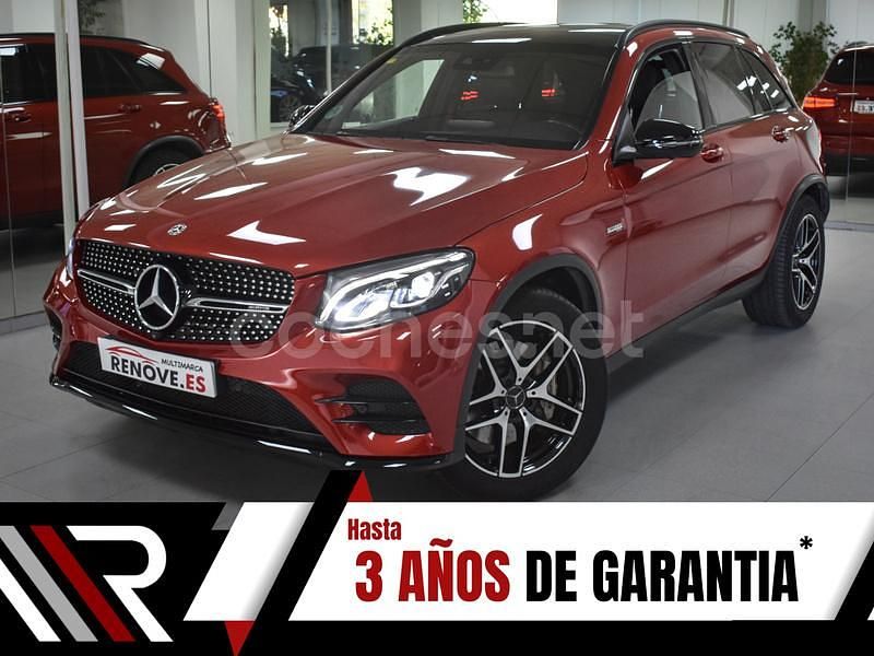 Granate Usado 2017 Mercedes GLC43 AMG AMG SUV | 42.900 € (Precio justo) - Imagen 1/4