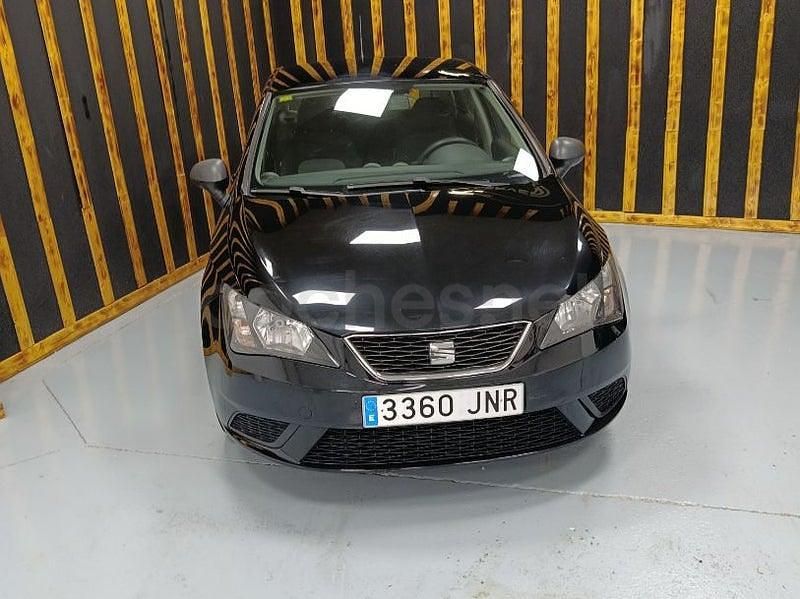 Usado Seat Ibiza Reference 90 CV (66 kW) 2016 Negro Berlina