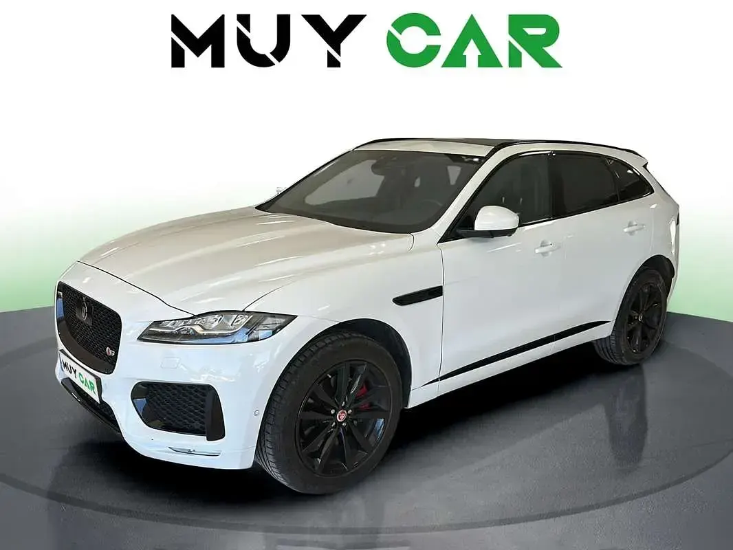 Usado Jaguar F-Pace S 300 CV (220 kW) 2016 Blanco SUV