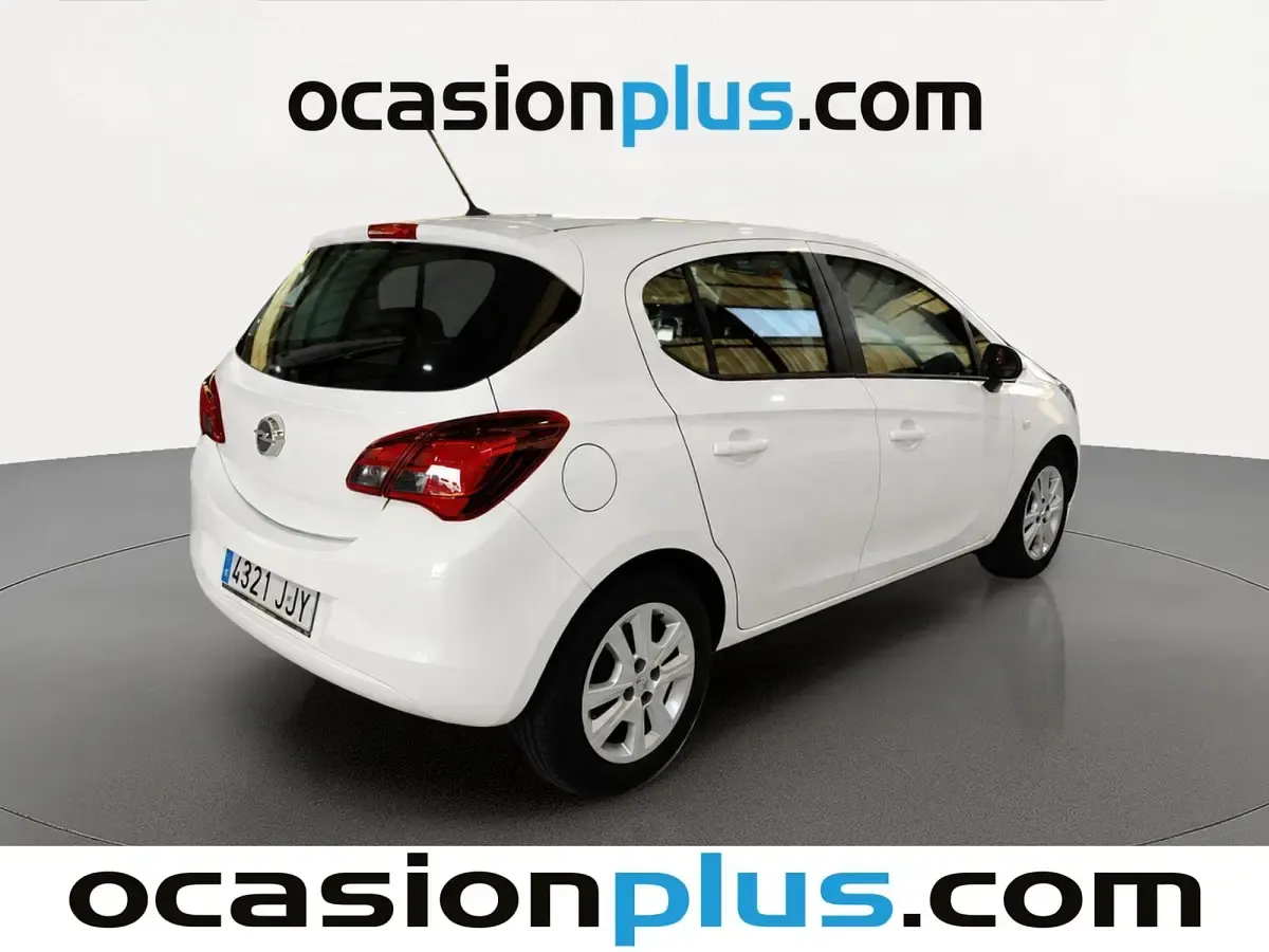 Usado Opel Corsa Selective 90 CV (66 kW) 2015 Blanco Utilitario
