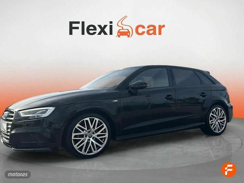 Usado Audi A3 S-Line 150 CV (110 kW) 2017 Negro Berlina