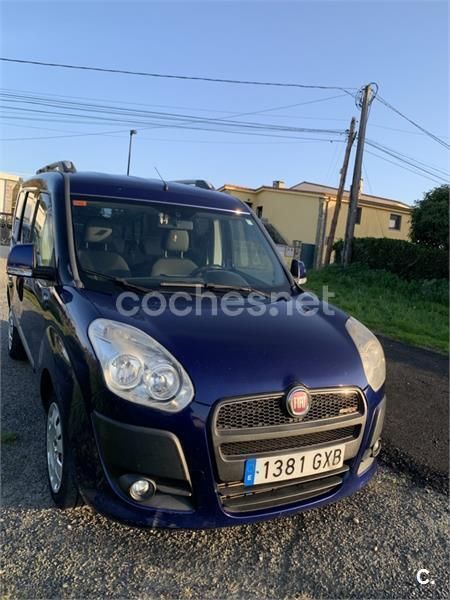Azul Usado 2010 Fiat Doblò Dynamic Monovolumen | 5750 € - Imagen 1/4