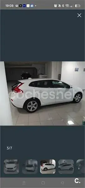 Usado Volvo V40 Momentum 115 CV (84 kW) 2013 Blanco Berlina