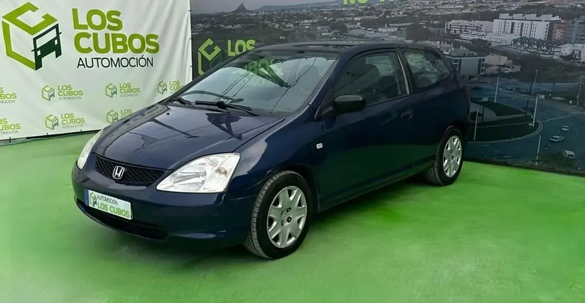 Usado Honda Civic S 99 CV (72 kW) 2003 Azul Utilitario