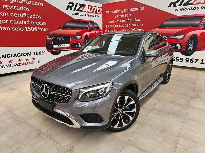 Usado Mercedes GLC350 320 CV (235 kW) 2017 Gris / plata Coupe
