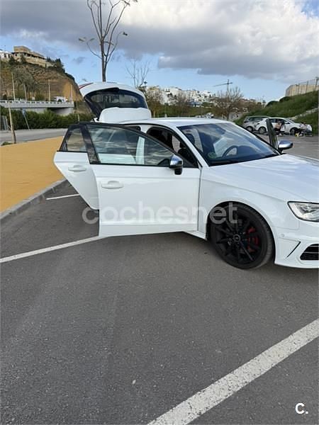 Usado Audi S3 300 CV (220 kW) 2014 Blanco Berlina