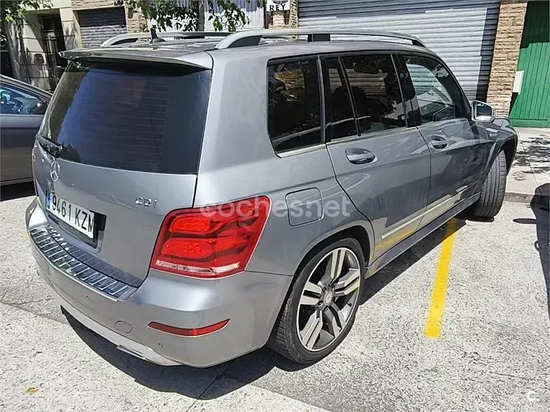 Usado Mercedes GLK200 143 CV (105 kW) 2015 Gris / plata SUV