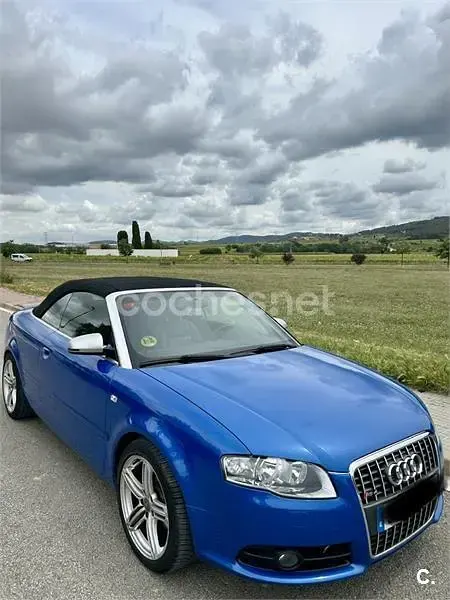 Usado Audi A4 Cabriolet 163 CV (119 kW) 2003 Azul Descapotable