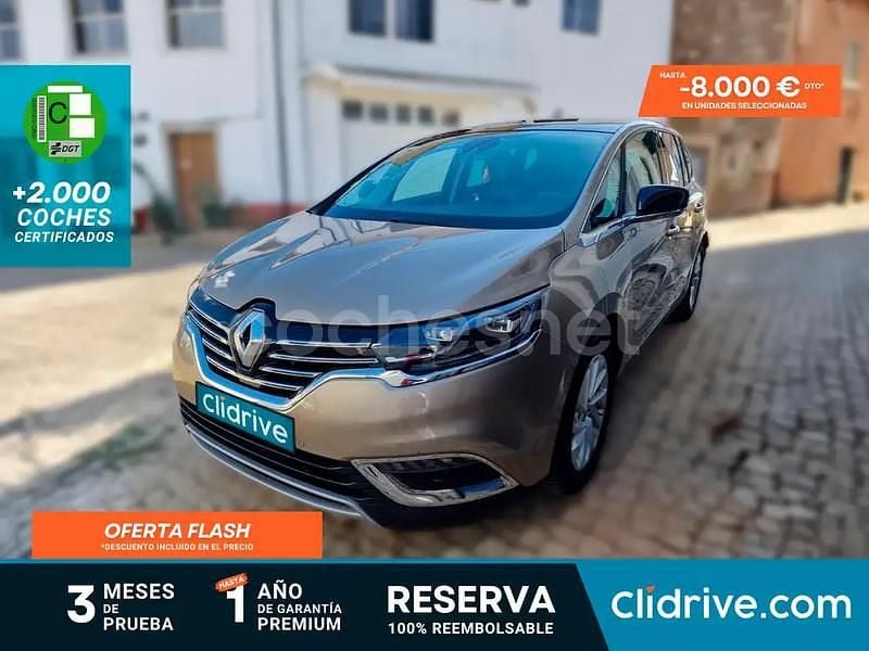 Usado Renault Espace Zen 160 CV (117 kW) 2016 Beige Monovolumen