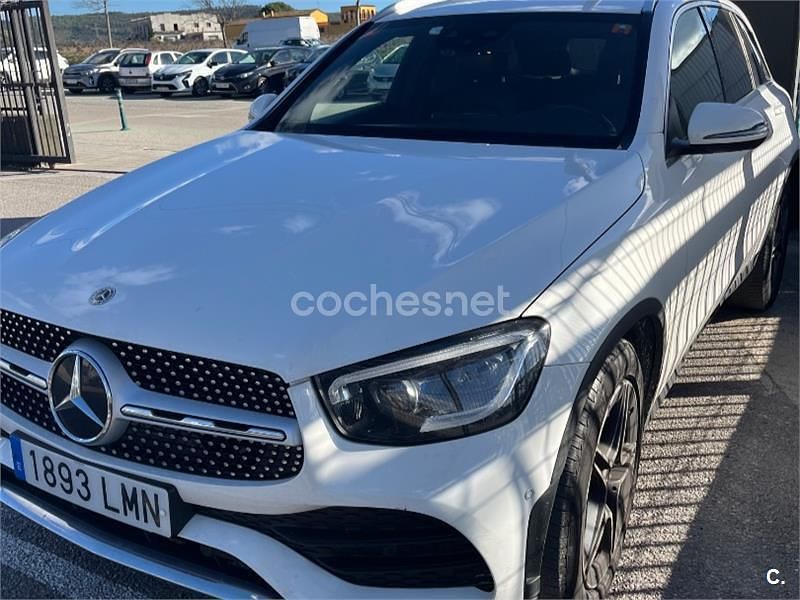 Usado Mercedes GLC220 194 CV (142 kW) 2021 Blanco SUV