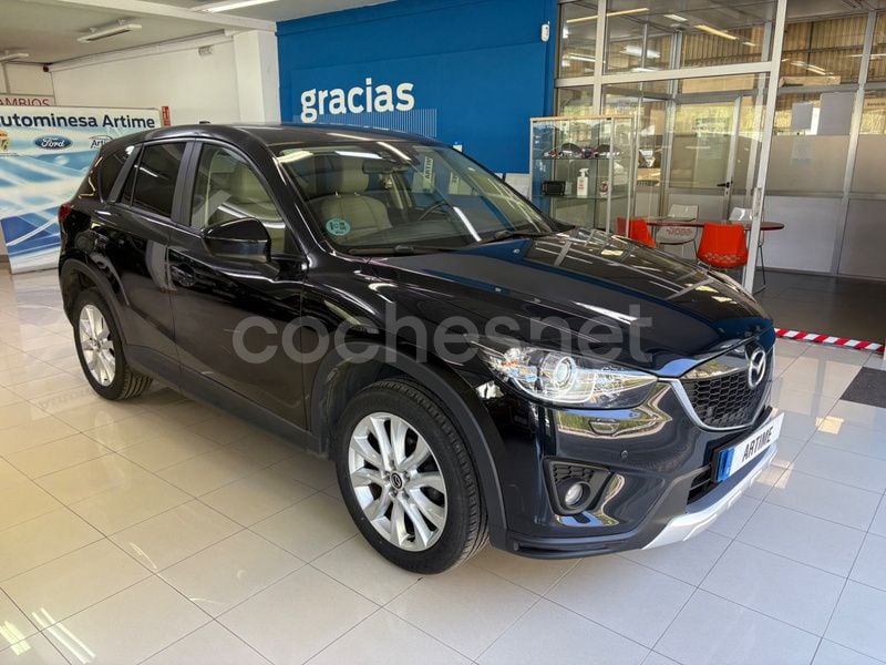 Usado Mazda CX-5 Luxury 150 CV (110 kW) 2013 Negro SUV