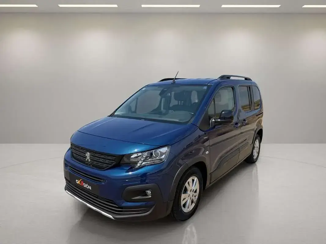 Usado Peugeot Rifter Allure 131 CV (96 kW) 2019 Azul Monovolumen