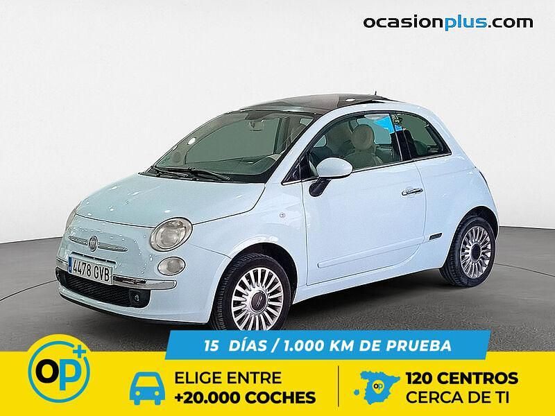 Azul Usado 2010 Fiat 500 Lounge Utilitario | 7900 € (Caro) - Imagen 1/4