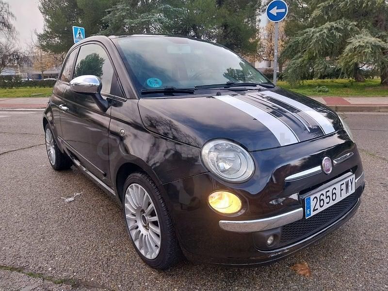 Usado Fiat 500 Sport 100 CV (73 kW) 2007 Negro Berlina