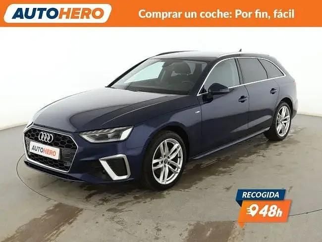 Begagnad Audi A4 S-Line 163 HK (119 kW) 2020 Blå