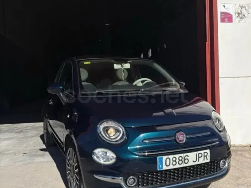Usado Fiat 500 Lounge 69 CV (50 kW) 2016 Verde Berlina