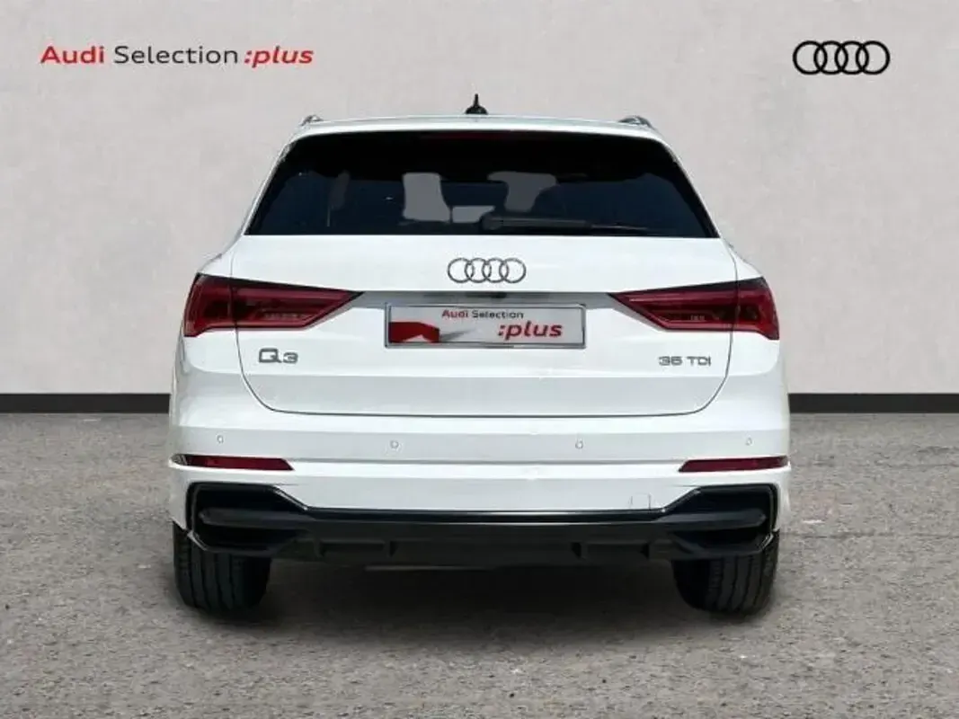 Usado Audi Q3 S-Line 150 CV (110 kW) 2022 Blanco SUV