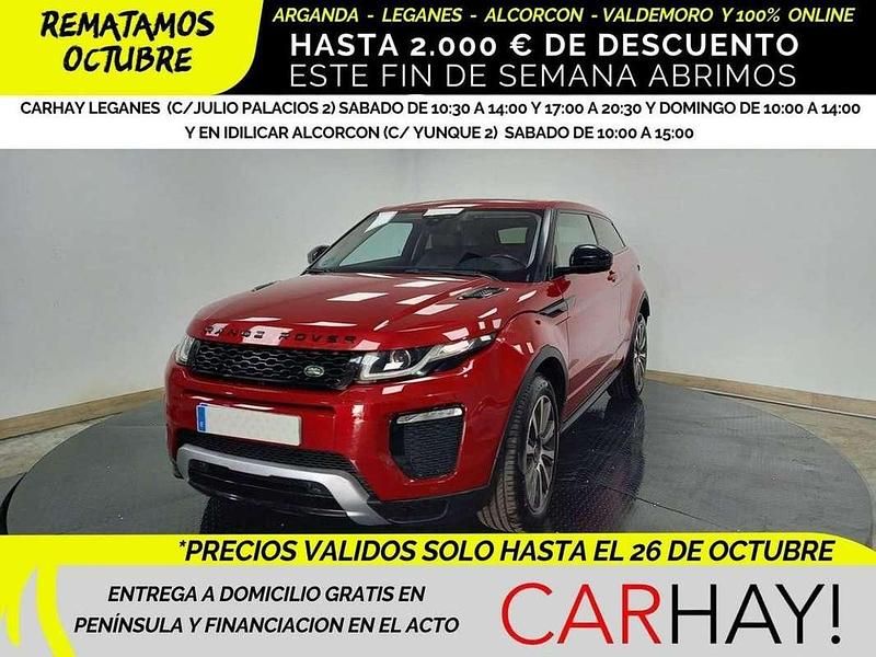 Rojo Usado 2017 Land Rover Range Rover evoque SUV | 19.790 € (Precio justo) - Imagen 1/2