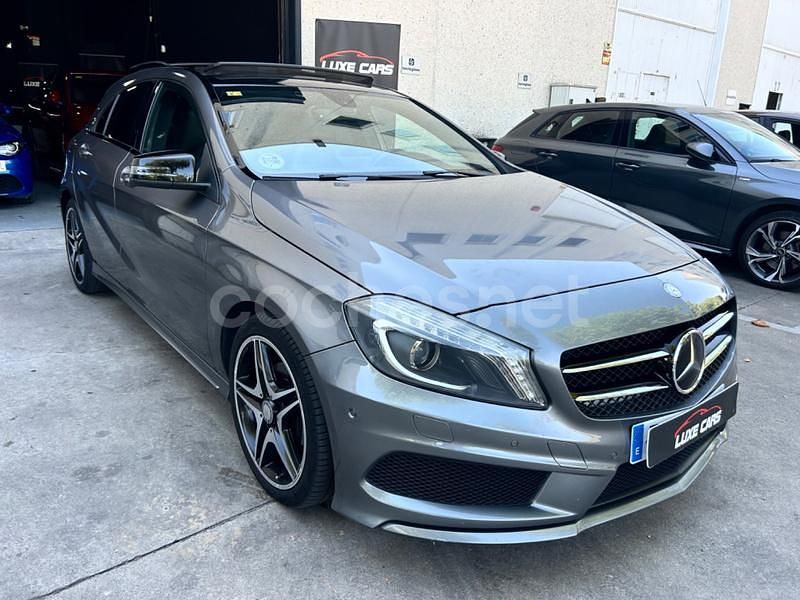 Gris / plata Usado 2014 Mercedes A200 AMG line Berlina | 15.999 € (Un poco caro) - Imagen 1/4