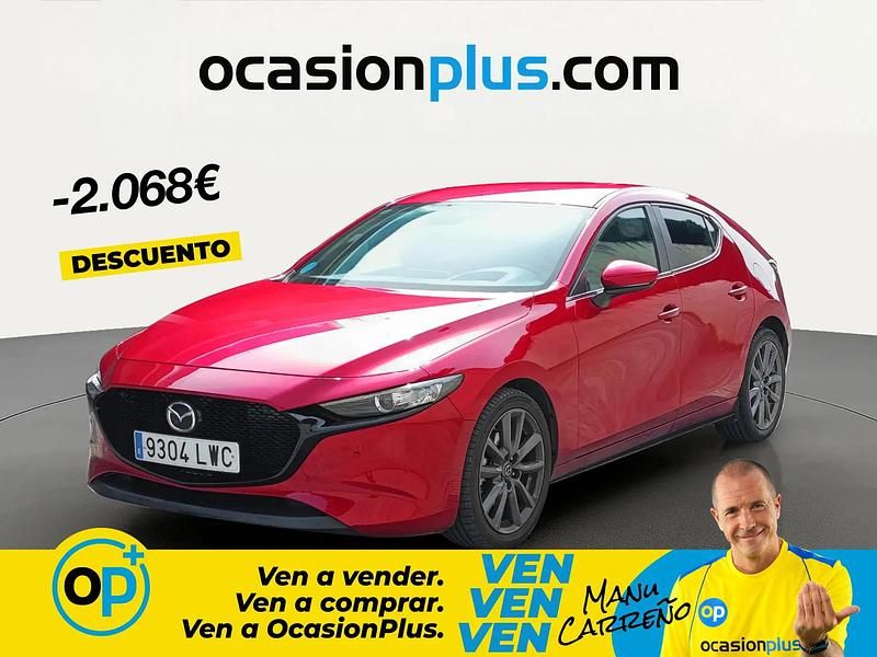 Używany Mazda 3 122 KM (89 kW) 2022 Czerwony