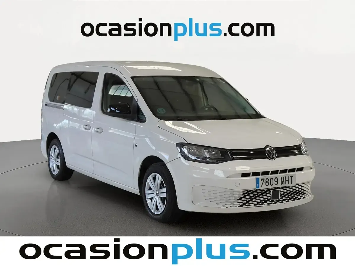 Usado VW Caddy 122 CV (89 kW) 2023 Blanco Monovolumen