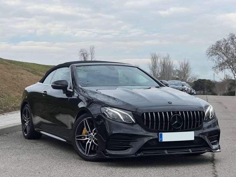 Negro Usado 2017 Mercedes E300 Descapotable | 42.900 € - Imagen 1/4