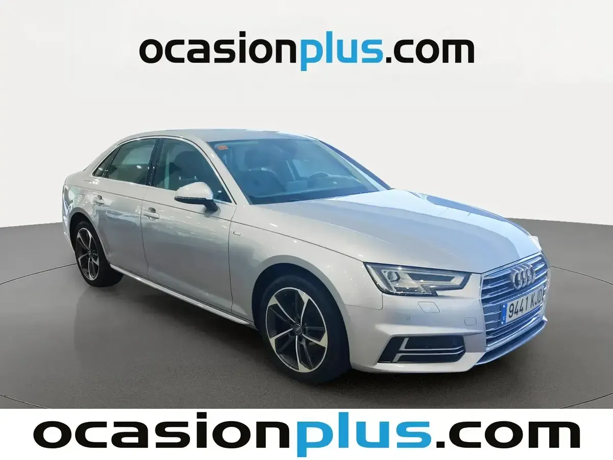 Usado Audi A4 S-Line 150 CV (110 kW) 2018 Gris Berlina