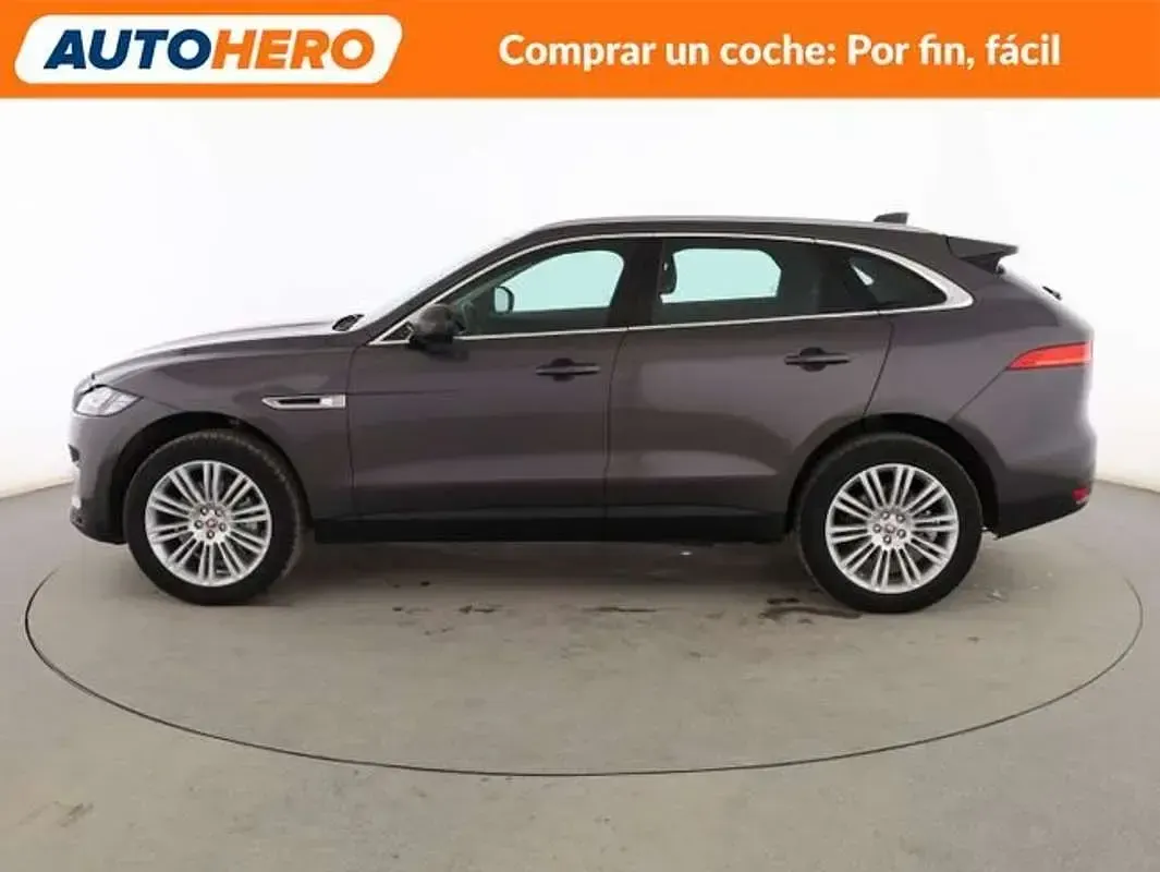 Usado Jaguar F-Pace Portfolio 300 CV (220 kW) 2017 Gris SUV