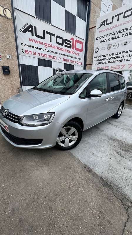 Gris Usado 2012 VW Sharan Advance Monovolumen | 9649 € (Buen precio) - Imagen 1/4