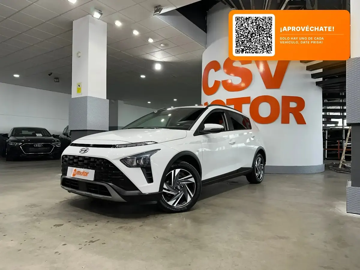 Usado Hyundai Bayon 101 CV (74 kW) 2022 Blanco SUV