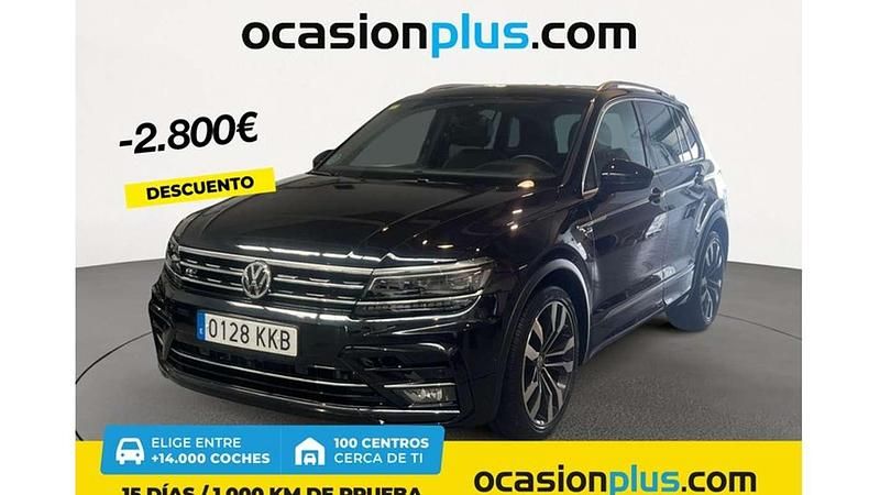 Negro Usado 2018 VW Tiguan Sportline SUV | 28.000 € (Buen precio) - Imagen 1/4