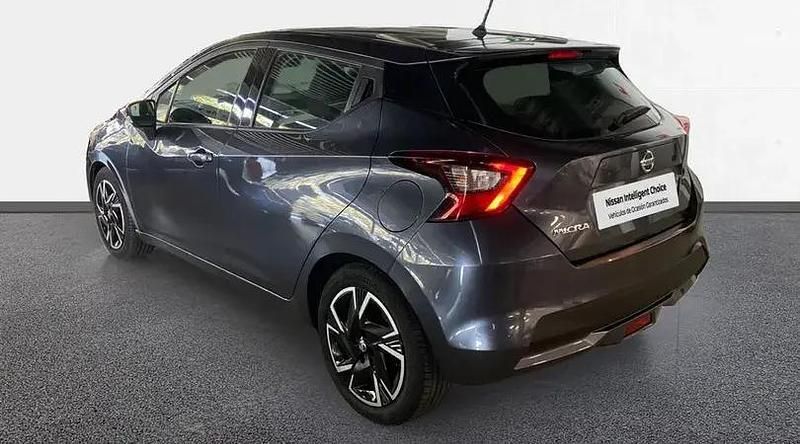 Usado Nissan Micra Acenta 92 CV (67 kW) 2021 Gunmetal grey (metalizado) SUV