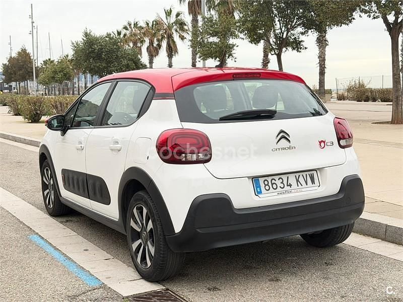 Usado Citroën C3 PureTech 82 CV (60 kW) 2019 Blanco Berlina