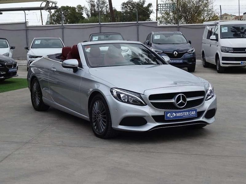 Usado Mercedes C250 211 CV (155 kW) 2017 Gris Descapotable