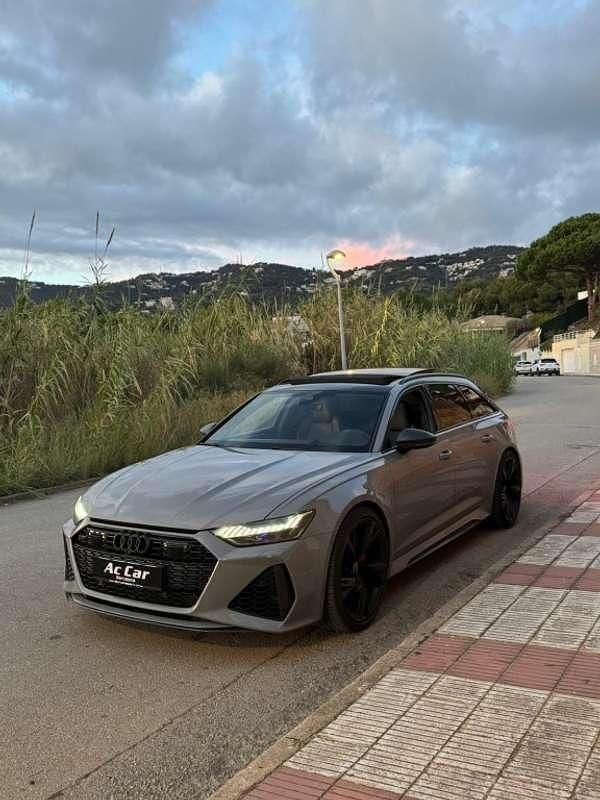 Usado Audi RS6 600 CV (441 kW) 2022 Gris Familiar