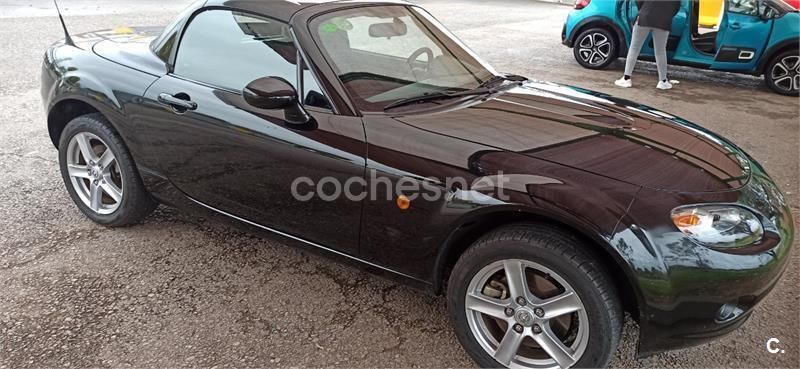Negro Usado 2008 Mazda MX5 Active Descapotable | 13.900 € (Precio justo) - Imagen 1/4
