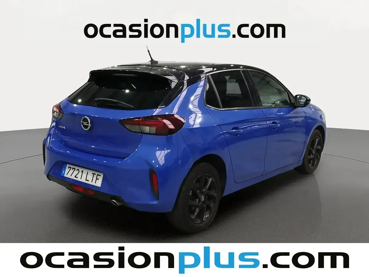 Usado Opel Corsa GS Line 100 CV (73 kW) 2021 Azul Berlina