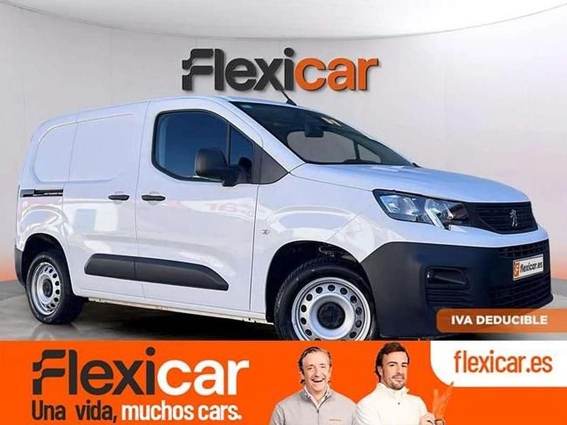 Blanco Usado 2021 Peugeot Partner S Monovolumen | 10.890 € (Buen precio) - Imagen 1/4