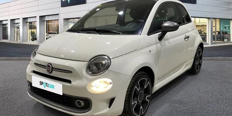 Blanco Usado 2018 Fiat 500C S Descapotable | 9900 € (Buen precio) - Imagen 1/4
