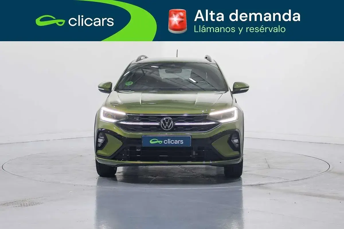 Usado VW Taigo R-line 150 CV (110 kW) 2022 Verde SUV