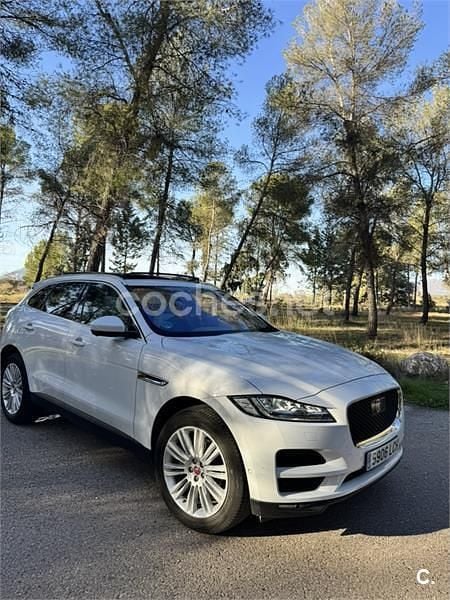 Usado Jaguar F-Pace Portfolio 240 CV (176 kW) 2020 Blanco SUV
